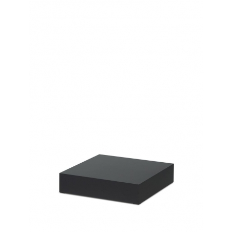 Schaufenstersockel, schwarz, matt, 45 x 45 x 10 cm (LxBxH) Schaufenstersockel, schwarz, matt, 45 x 45 x 10 cm (LxBxH)
