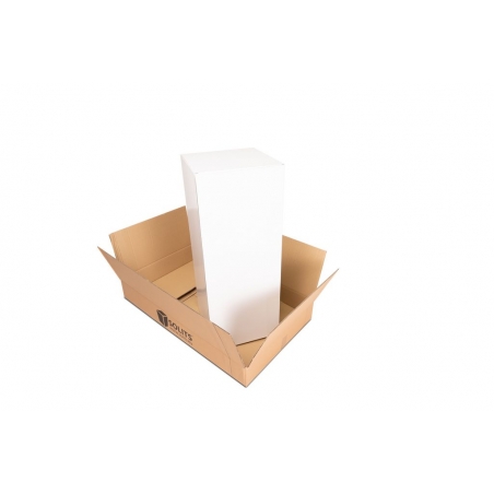 Sockel Pappkarton Beton-Optik