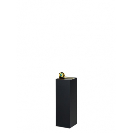 Galeriesockel schwarz matt