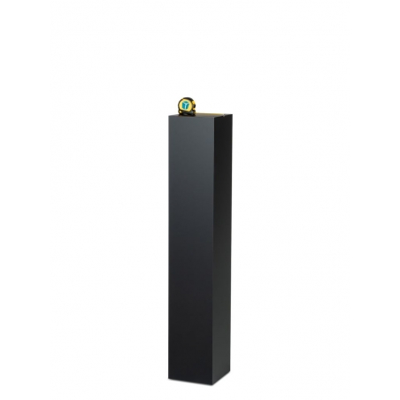 Galeriesockel schwarz matt