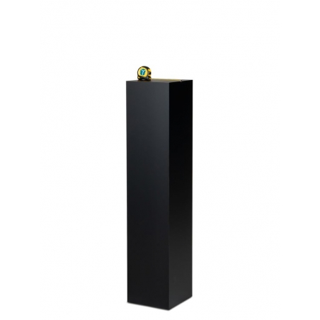 Galeriesockel schwarz matt