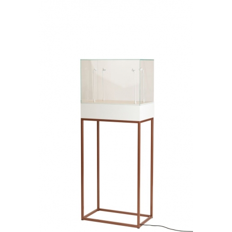 Vitrine-Glashaube