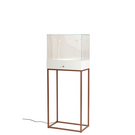 Vitrine-Glashaube