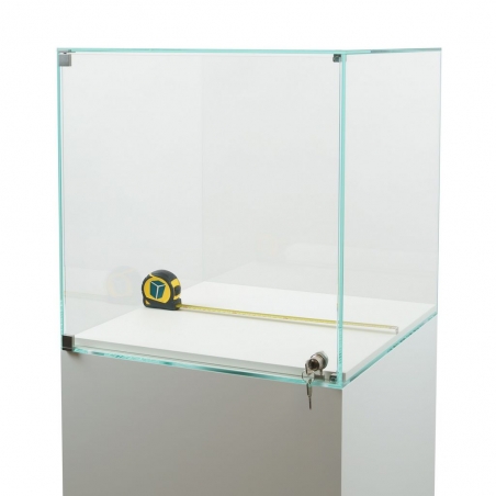 Glasvitrine mit Tür