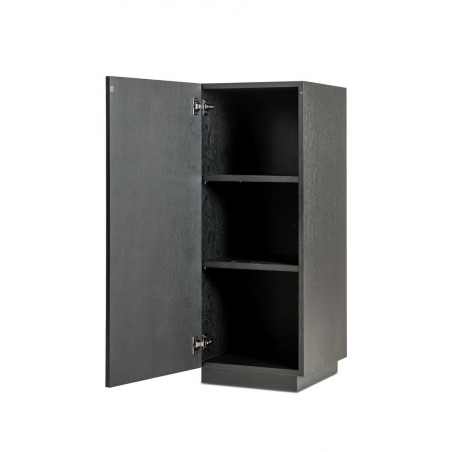 Galeriesockel schwarz mit Tür