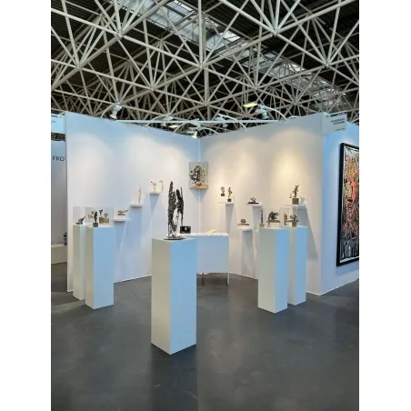 Galeriesockel weiß