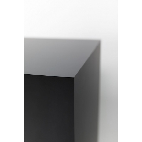 Galeriesockel schwarz matt
