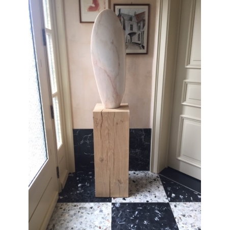 Sockel Eichenholz gehobelt ✔️  Holzblock / Holzblocke für innen