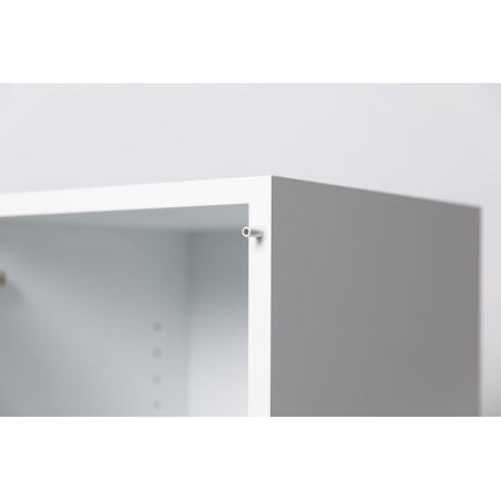 Vitrine Sockel mit Tür weiß Vitrine Sockel mit Tür weiß