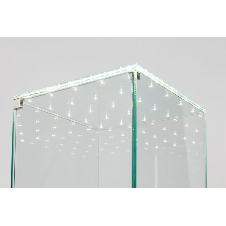 Glashaube mit integrierter LED-Beleuchtung