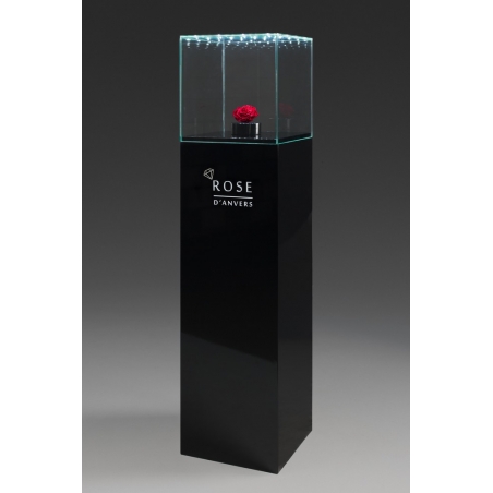 Glashaube mit integrierter LED-Beleuchtung