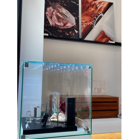 Glashaube mit integrierter LED-Beleuchtung