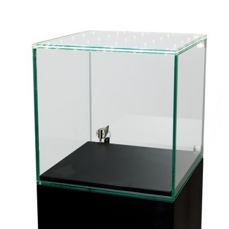 Glashaube mit integrierter LED-Beleuchtung