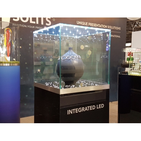 Glashaube mit integrierter LED-Beleuchtung