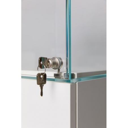Glashaube mit integrierter LED-Beleuchtung