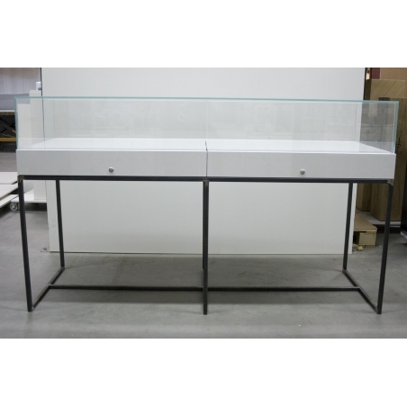 Vitrine-Glashaube
