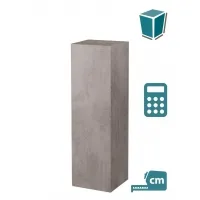 Galeriesockel Beton-Optik