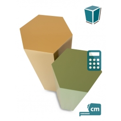 Sechseck-Sockel, Farbe