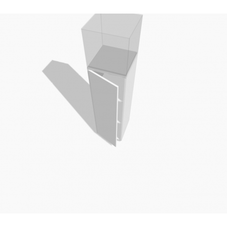 Galeriesockel mit Tür