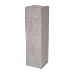 Sockel Pappkarton Beton-Optik