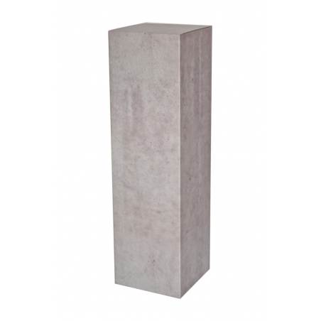 Sockel Pappkarton Beton-Optik