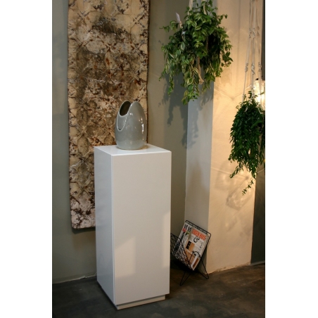 Galeriesockel MDF Weiß mit Tür 30 x 30 x 100 cm Galeriesockel MDF Weiß mit Tür 30 x 30 x 100 cm