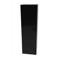 Galeriesockel schwarz Glanz, 40 x 40 x 100 cm (LxBxH)
