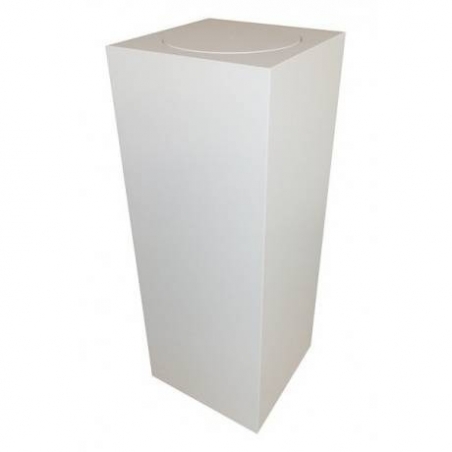Sockel mit Drehplatte, 60 x 60 x 100 cm (LxBxH) Sockel mit Drehplatte, 60 x 60 x 100 cm (LxBxH)