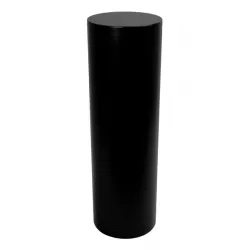 Runde Sockel schwarz, 100 cm (H) 20 cm (Durchmesser)