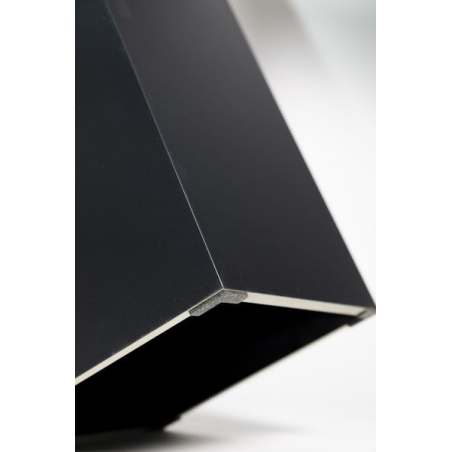 Galeriesockel schwarz Glanz, 60 x 60 x 100 cm (LxBxH)