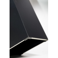 Galeriesockel schwarz Glanz, 60 x 60 x 100 cm (LxBxH)