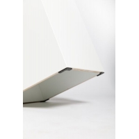 Galeriesockel weiÃŸ Glanz, 50 x 50 x 100 cm (LxBxH)