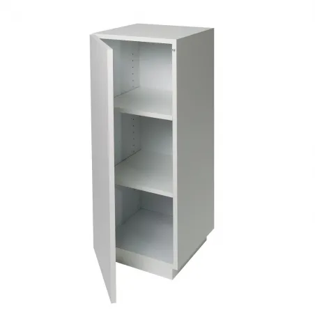 Vitrine Sockel mit Tür weiß