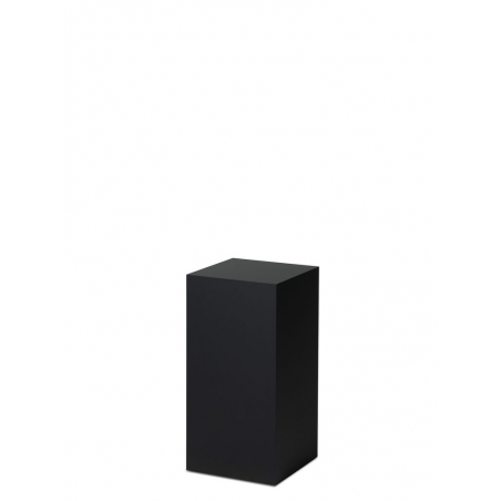 Galeriesockel schwarz matt
