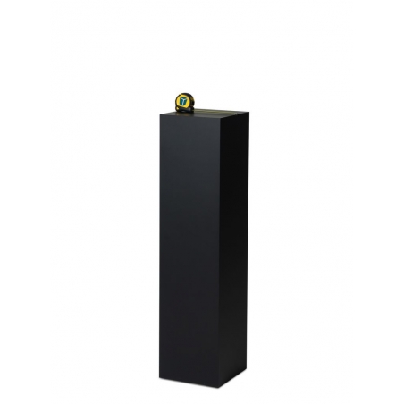 Galeriesockel schwarz matt