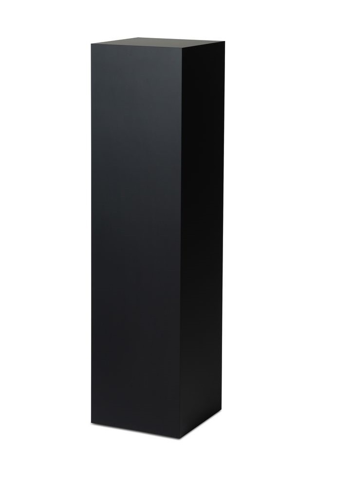 Galeriesockel schwarz matt