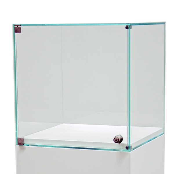 Glasvitrine mit Tür